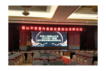 中國平安5月晉升表彰會策劃設計執(zhí)行